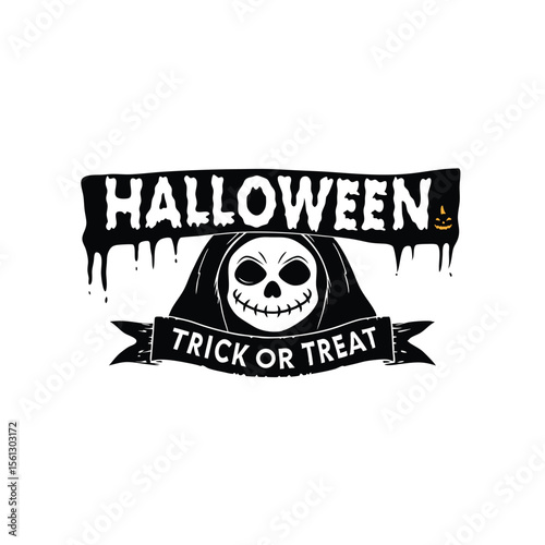 Halloween flying evil spirit vector silhouette black Ghosts Silhouette Vector Illustration Premium AI-generated vector