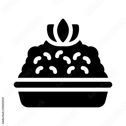 risotto glyph icon