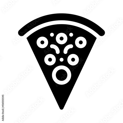 pizza glyph icon