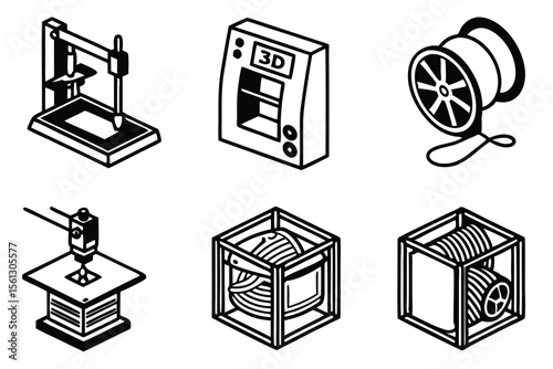 set of icons