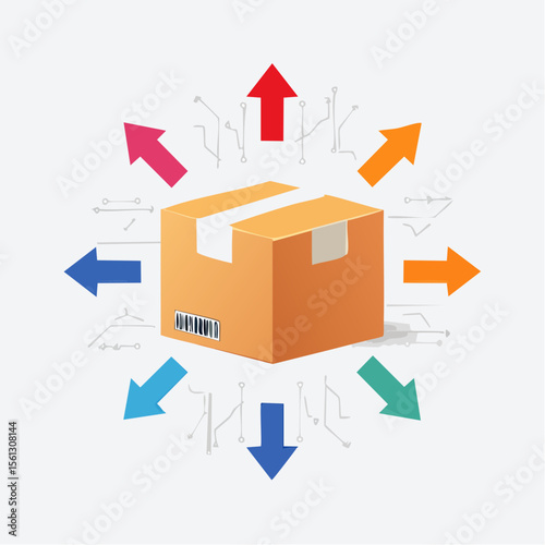 Global Distribution Network Efficient Package Delivery and Logistics Solutions