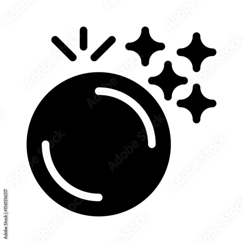 pearl glyph icon