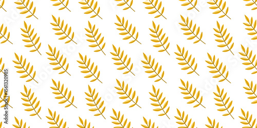 Seamless autumn leaves pattern for fall designs