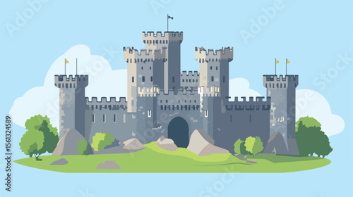 Cardiff Castle Architectural Photography in Wales United Kingdom
