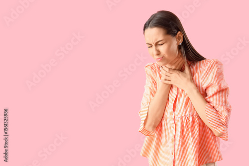 Young woman suffering from ...