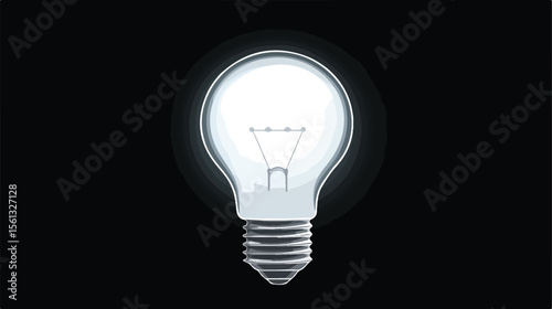 Light Bulb Energy Concept Vector Illustration