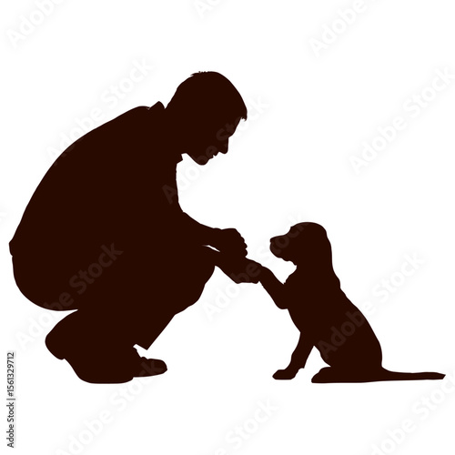 Masters of commends dog trainer t shirt design vector file