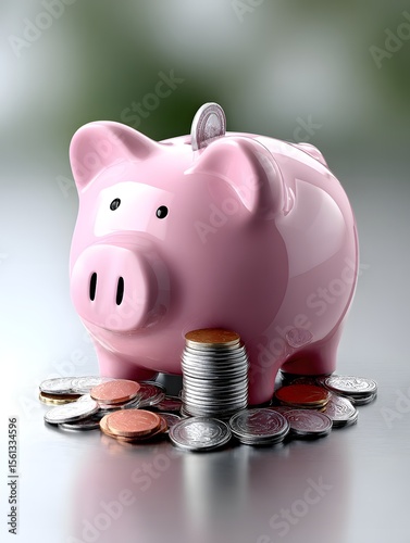 Magazine feature on financial planning trends for the new year, magazine photography style