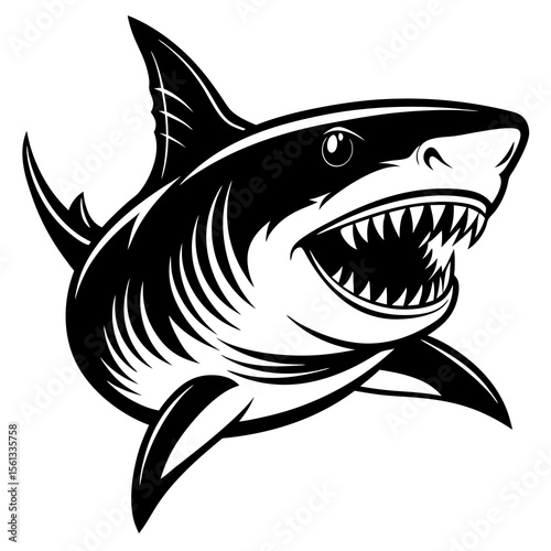 shark vector illustration