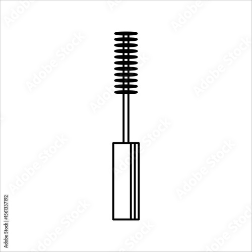 Ideal Lengthening Mascara Icon for Beauty and Eye Cosmetics