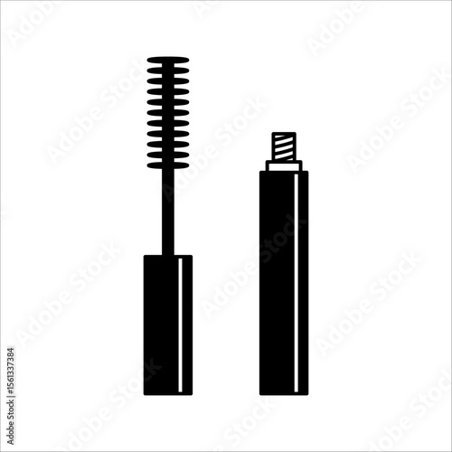 Ideal Lengthening Mascara Icon for Beauty and Eye Cosmetics