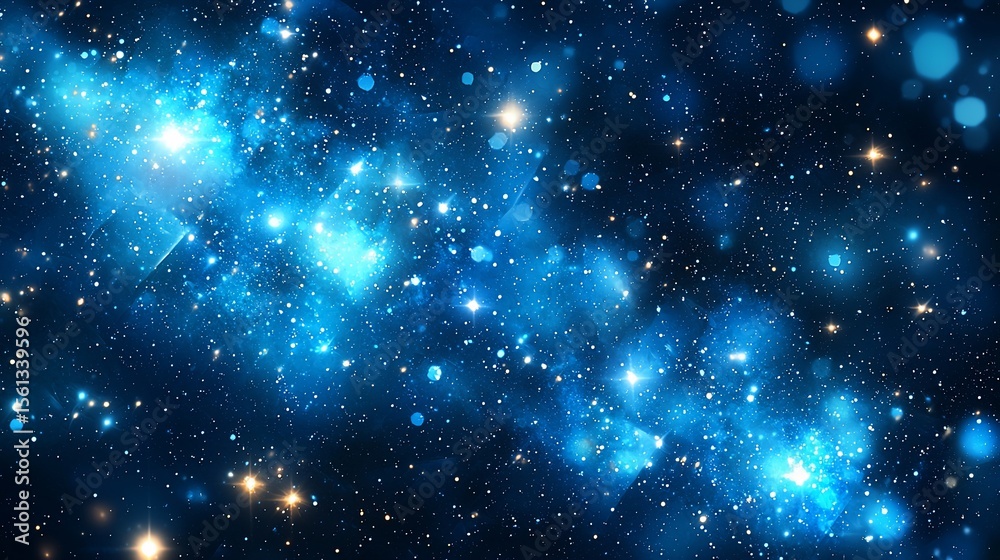 Obraz premium Cosmic Nebula in Deep Space