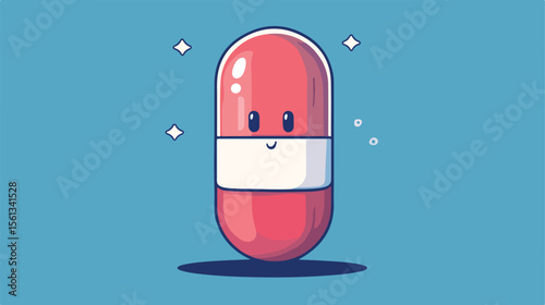 Capsule Head Cartoon Marketing Character