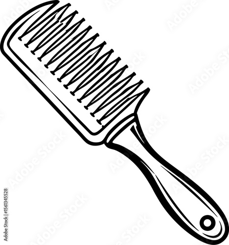 comb isolated on white background