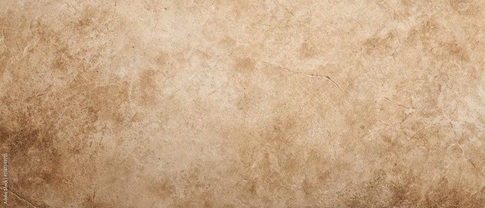 Fototapeta premium The textured beige wall surface with vintage rustic appeal.