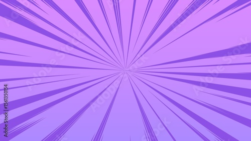 Purple Comic Speed Lines: Dynamic purple speed lines radiating outwards, creating a vibrant and energetic comic book effect, perfect for adding visual excitement to any project.