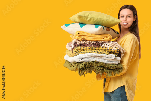 Beautiful young happy woman...