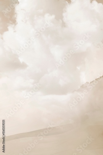 Pastel cloud background, dreamy nature design