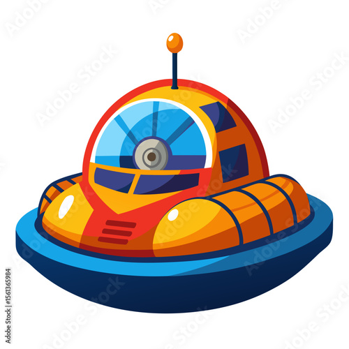 vector illustration of a rocket