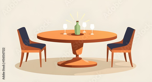 table and chairs icon, wooden table and chairs, modern dining set, restaurant furniture vector, table and chairs isolated, indoor furniture vector, table and chairs graphic, table and chairs art, tabl