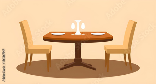 table and chairs clipart, table and chairs icon, wooden table and chairs, modern dining set, restaurant furniture vector, table and chairs isolated, indoor furniture vector, table and chairs graphic, 
