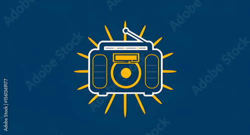 radio drawing, radio art, radio line icon, radio flat design, radio gadget, radio icon vector, radio technology, radio communication, radio transmitter, radio receiver, radio equipment, radio object, 
