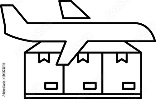 Air freight Icon