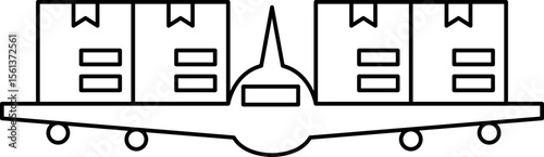 Air freight Icon