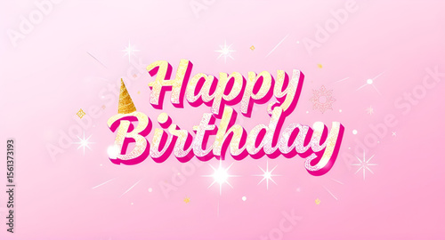 happy birthday glowing sticker, neon birthday sticker, luminous birthday label, bright birthday badge, glowing celebration sticker, neon festive background, shining birthday emblem, glowing party labe