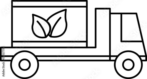 Green Logistic Icon