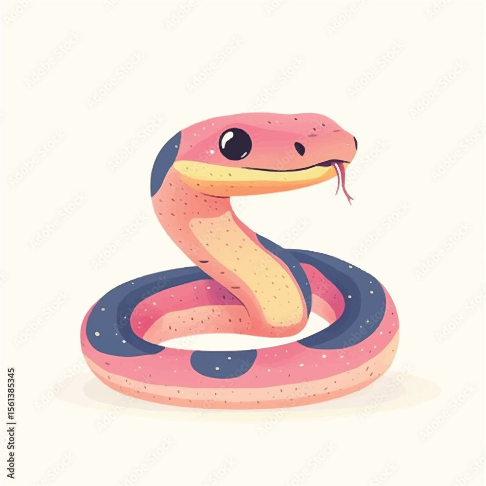 Fototapeta premium cute Snake