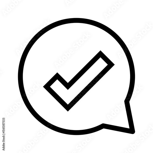 Speech and messaging icon