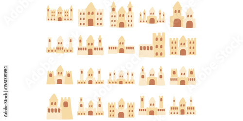 Flat Sand Castle