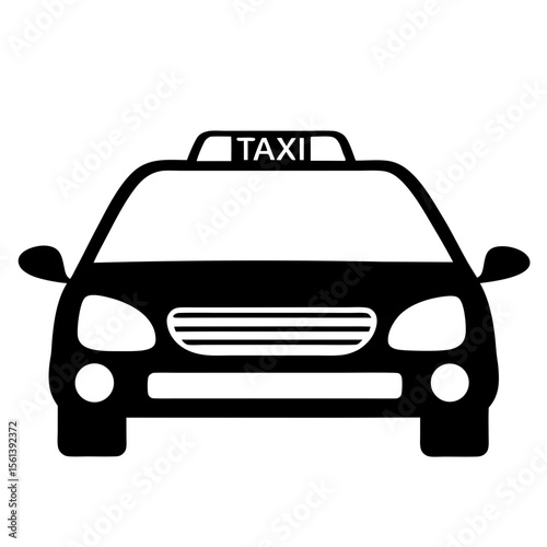 taxi cab vector illustration