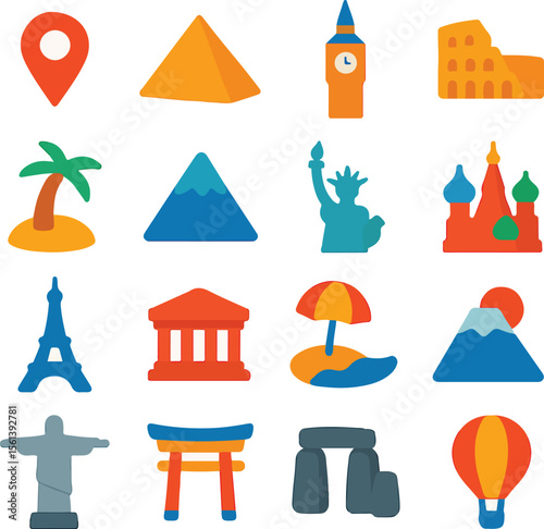 Iconic Landmarks and Travel Destinations Around the World
