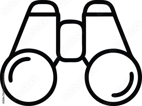 Binocular vision icon