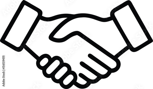 Handshake agreement icon