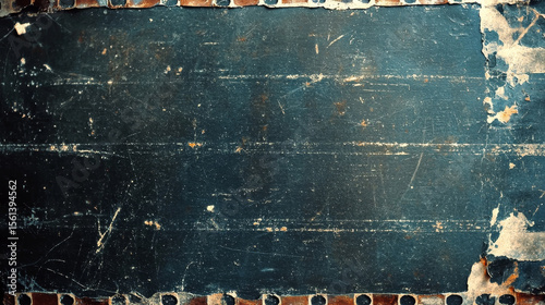 Vintage distressed old photo with light leaks, film grain, dust and scratches texture overlay background