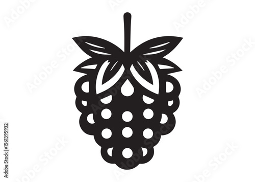 Berry Silhouette Vector Illustration