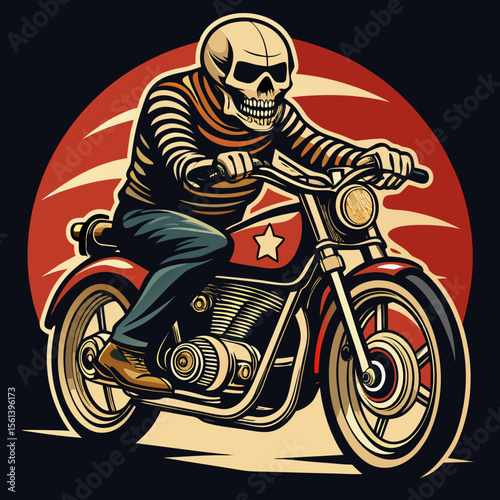 man riding a motorcycle