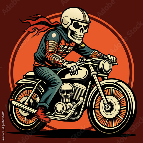 man riding a motorcycle