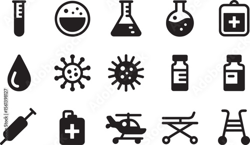 Medical Icons A Comprehensive Set of Healthcare Symbols for Design