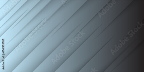 Elegant dark diagonal line background – Modern black  and blue background with subtle diagonal stripes and soft shadows