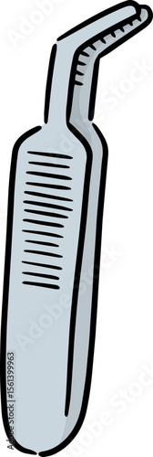 Illustration of forceps
