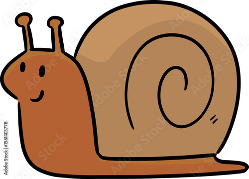 Illustration of snail
