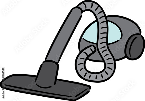 Illustration of vacuum cleaner
