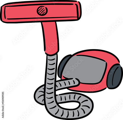 Illustration of vacuum cleaner
