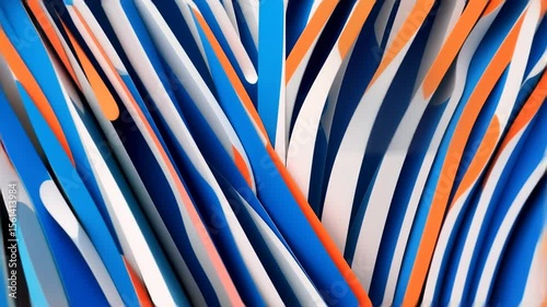 Abstract Diagonal Lines - Smooth Zoom and Slow Right Pan