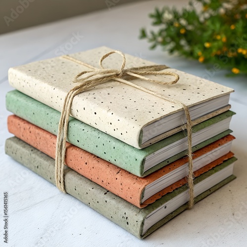 A set of plantable notebooks