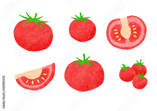 トマトのイラスト